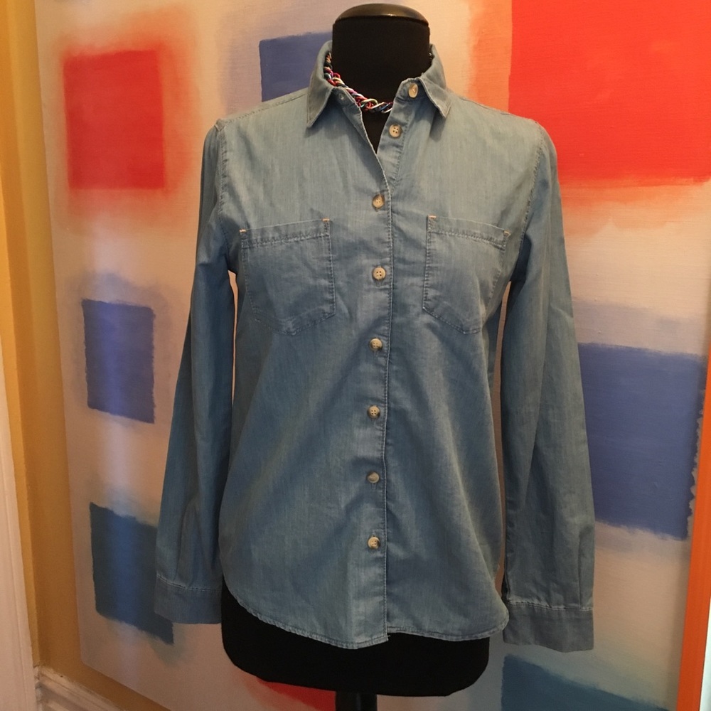 Topshop Chambray Shirt
